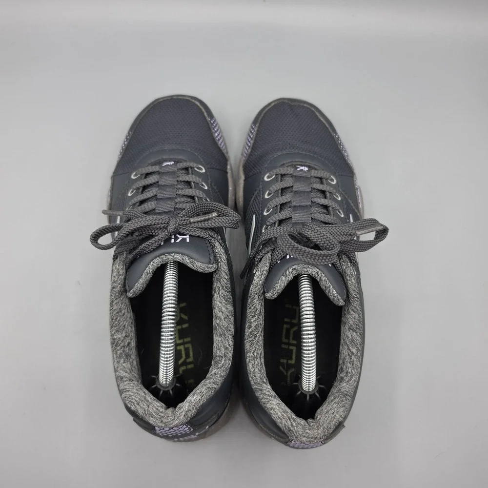 Kuru Quantum Sneakers Womens 7 Gray Comfort Casual Walking Athletic Shoes